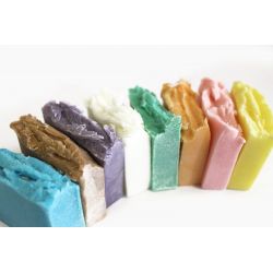 Savon artisanal au Beurre de Karité et de Cacao : noix de muscade  et gingembre