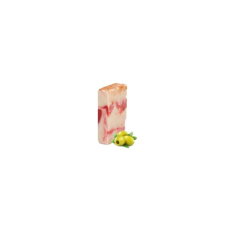 Savon artisanal à l'huile d'olive : Argile Rouge Savon artisanal à l'huile d'olive : Argile Rouge