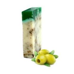 Thé vert : Ensemble Porte savon et son savon artisanal à l'huile d'olive