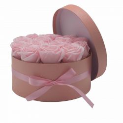 Bouquet Cadeau Roses de Savon : rose