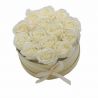 Boite Cadeau Roses de Savon : Blanc
