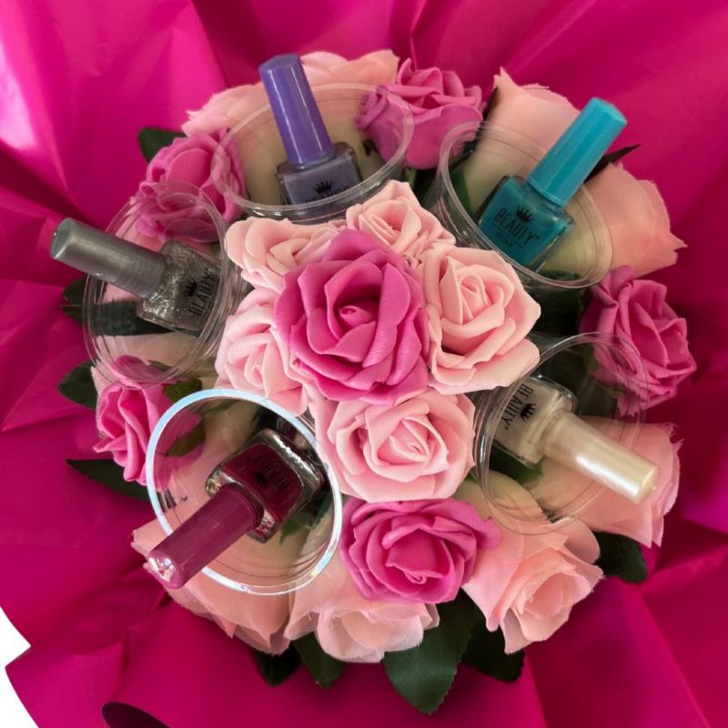 Bouquet box : fleurs originales Vernis