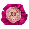 Bouquet original de bonbons : fraise Tagada Haribo rose