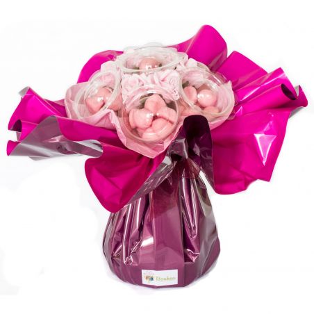 Bouquet original de bonbons : fraise Tagada Haribo rose Bouquet original de bonbons : fraise Tagada Haribo rose