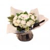 Bouquet de 8 layettes : Symphonie Blanc