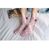 Cupcake chaussettes rigolotte femme : Rose cadeau original