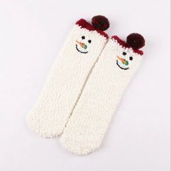 Boite chaussettes Femme : Bonhomme de neige