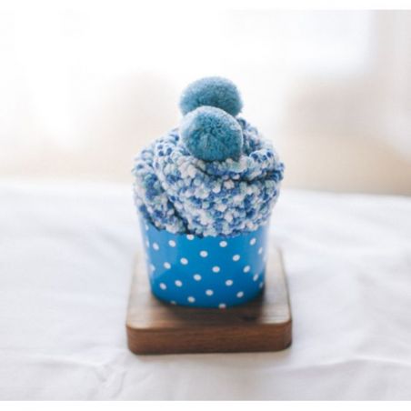 Gâteau chaussettes femme : Bleu Gâteau chaussettes femme : Bleu