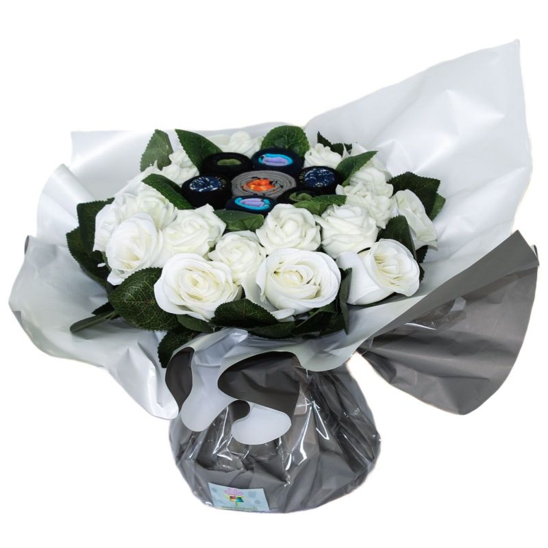 Bouquet cadeau : chaussettes Hommes Art Bouquet cadeau : chaussettes Hommes Art
