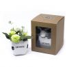 Bouquet Petit Pot fleurs de savon - Vert Pastel