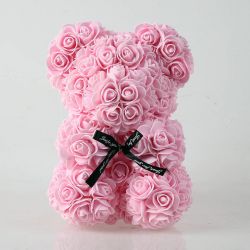 Ours en roses éternelles foam : Rose