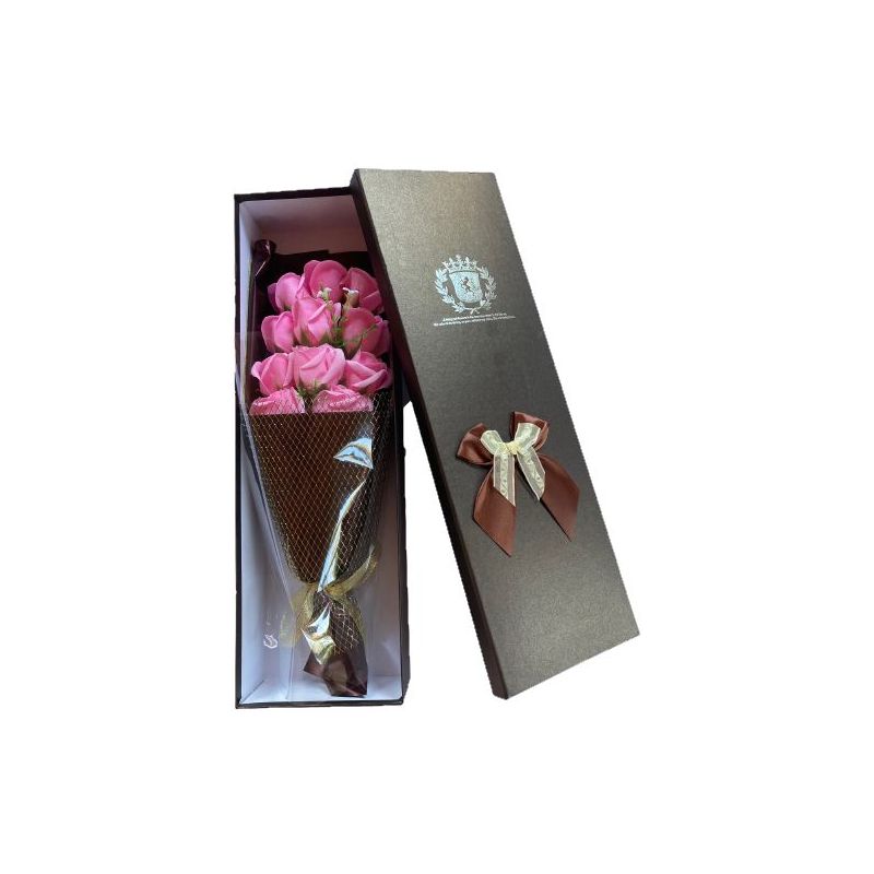 Bouquet original de 11 roses de savon Bouquet original de 11 roses de savon