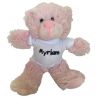 Ours en peluche personnalisé : Rose cadeau anniversaire