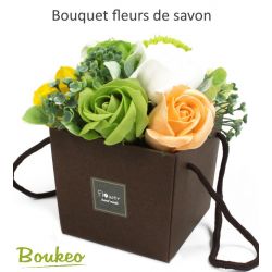 Bouquet surprise 10 Fleurs de savon : Fleurs du printemps