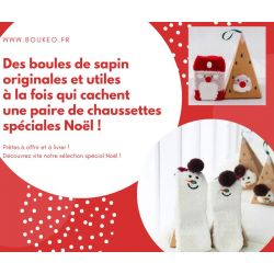 Boite chaussettes Femme : Bonhomme de neige
