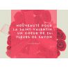 Coeur de roses de savon : Saint Valentin