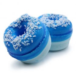 Donuts bombes de bain : aux bleuets