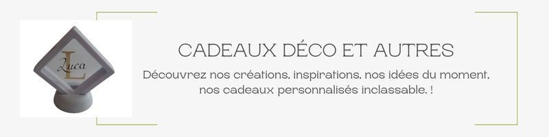 Cadeaux déco personnalisable ou plus d'idées de cadeaux personnalisés